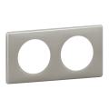  PLAQUE 2P GRIS PERLE         ! 