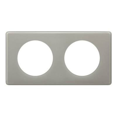  PLAQUE 2P GRIS PERLE         ! 