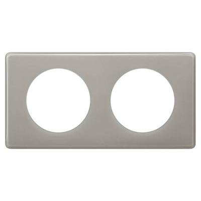  PLAQUE 2P GRIS PERLE         ! 