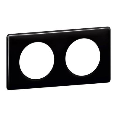  PLAQUE 2P NOIR               ! 