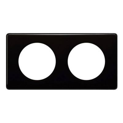  PLAQUE 2P NOIR               ! 