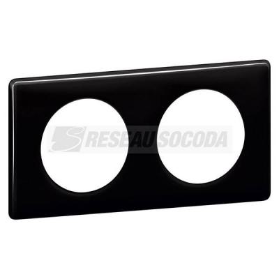  PLAQUE 2P NOIR               ! 