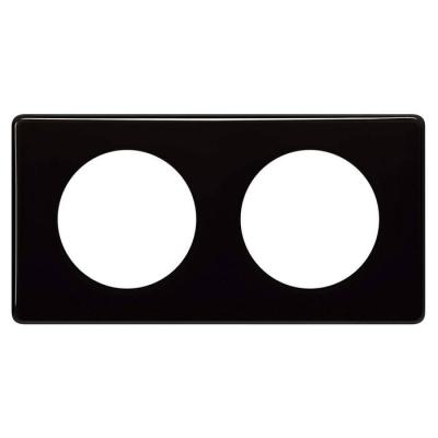  PLAQUE 2P NOIR               ! 