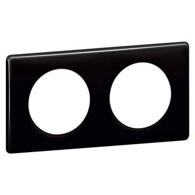  PLAQUE 2P NOIR               ! 