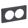 PLAQUE 2P 57MM BASALTE       ! 