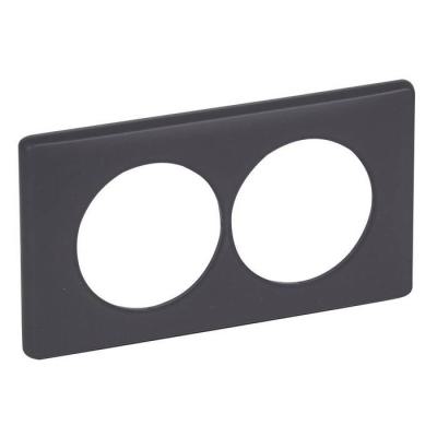  PLAQUE 2P 57MM BASALTE       ! 
