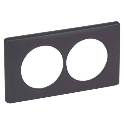  PLAQUE 2P 57MM BASALTE       ! 