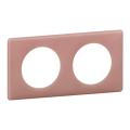  PLAQUE 2P VIEUX ROSE         ! 