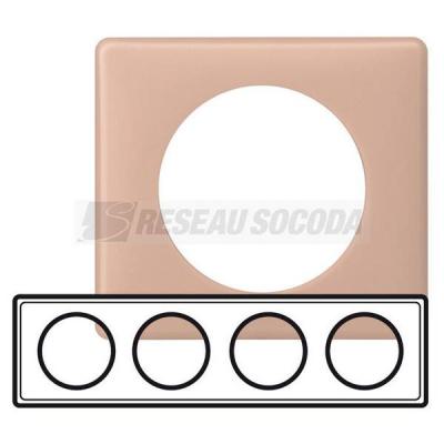  PLAQUE 4P VIEUX ROSE 