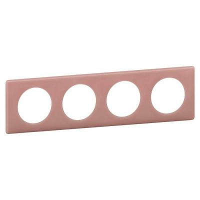  PLAQUE 4P VIEUX ROSE 