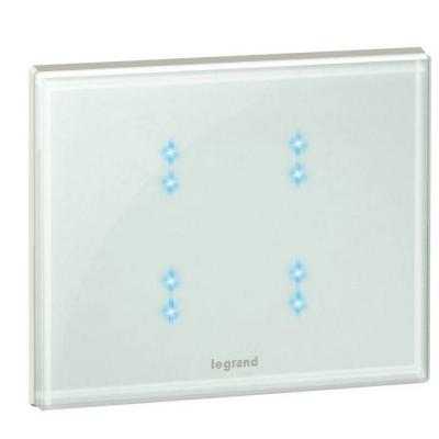 COMMANDE KNX TACTILE 2 M BLAN! 