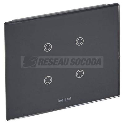  COMMANDE KNX TACTILE 2 M NOIR! 