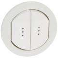  ENJO.IP44 DOUBLE VOYANT BLANC! 