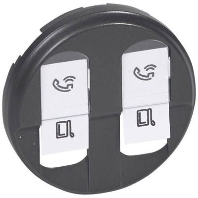  ENJO 2X RJ 45 GRAPHITE       ! 