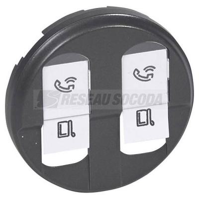  ENJO 2X RJ 45 GRAPHITE       ! 