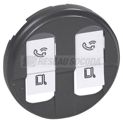  ENJO 2X RJ 45 GRAPHITE       ! 