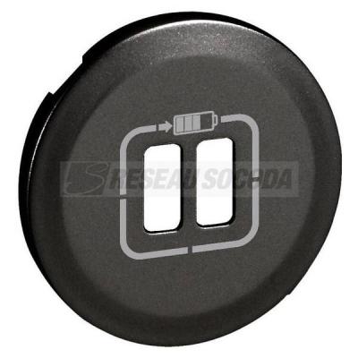  ENJO 2XCHARGEUR USB GRAPHITE ! 