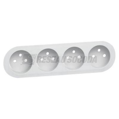  ENJ.BLANC 4X2P+T PRECABL.COMP! 