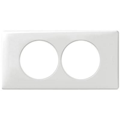  PLAQUE 3P 57MM BLANC YESTERDA! 