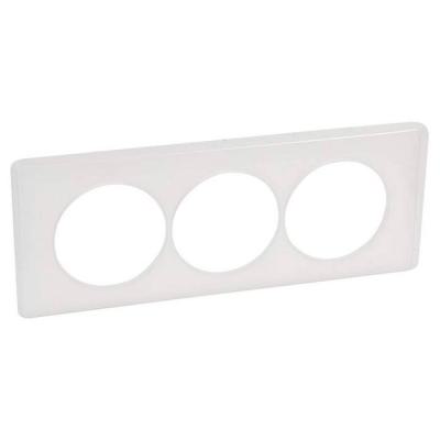  PLAQUE 3P 57MM BLANC YESTERDA! 