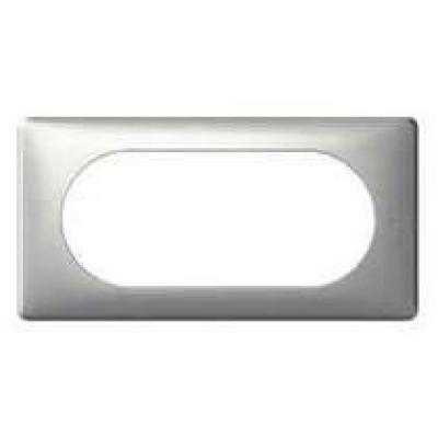 PLAQUE 2P ETENDUE TITANE     ! 
