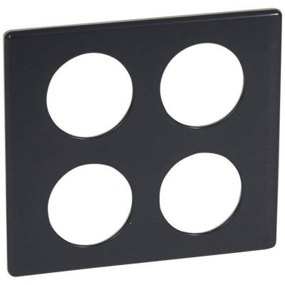  PLAQUE 2X2P CARBONE          ! 