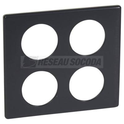  PLAQUE 2X2P CARBONE          ! 