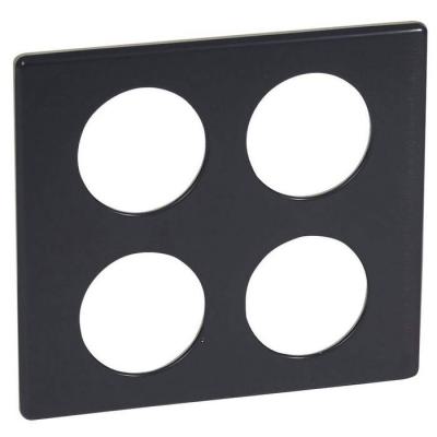  PLAQUE 2X2P CARBONE          ! 