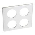  PLAQUE 2X2 POSTE ALUMINIUM   ! 