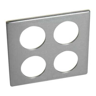  PLAQUE 2X2 POSTE TUNGSTENE   ! 