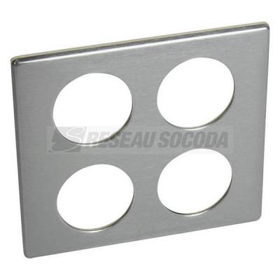  PLAQUE 2X2 POSTE TUNGSTENE   ! 