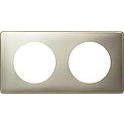  PLAQUE 2X2 TITANE            ! 