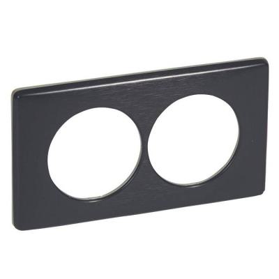  PLAQUE 2P 57MM CARBONE       ! 