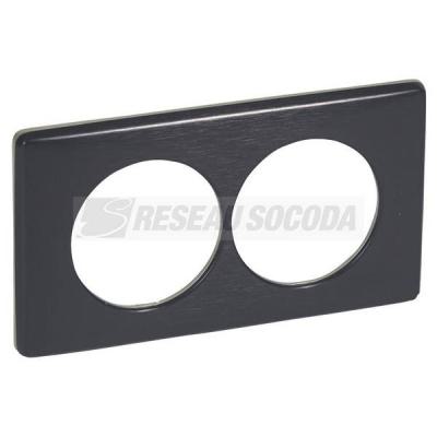  PLAQUE 2P 57MM CARBONE       ! 