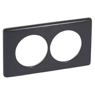  PLAQUE 2P 57MM CARBONE       ! 