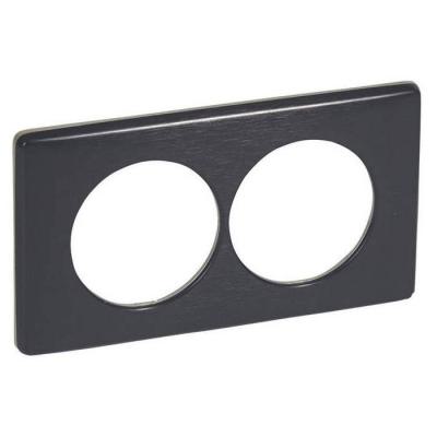  PLAQUE 2P 57MM CARBONE       ! 