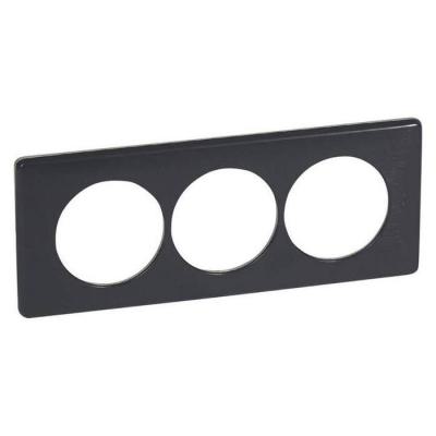  PLAQUE 3P 57MM CARBONE       ! 