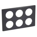  PLAQUE 2X3P CARBONE          ! 