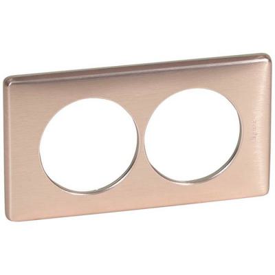  PLAQUE 2P 57MM COPPER        ! 