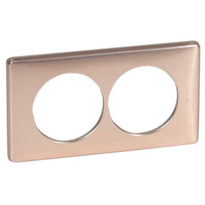 PLAQUE 2P 57MM COPPER        ! 