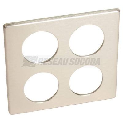  PLAQUE 2X2 POSTE COPPER      ! 