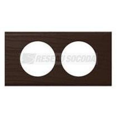  PLAQUE 2P 57MM TEINTE WENGUE ! 