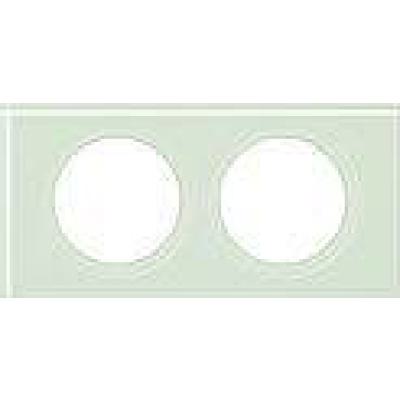  PLAQUE 2P VERRE KAOLIN       ! 