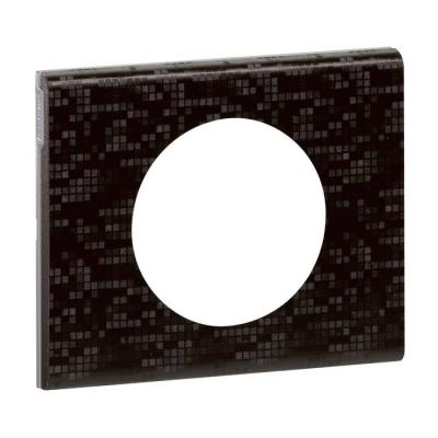  PLAQUE 1P CUIR PIXELS        ! 