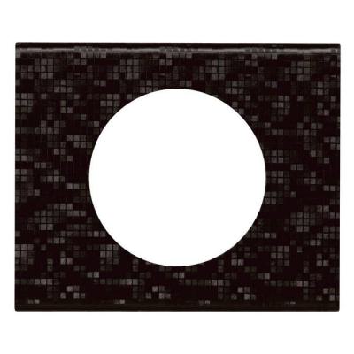  PLAQUE 1P CUIR PIXELS        ! 