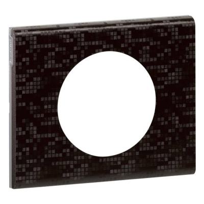  PLAQUE 1P CUIR PIXELS        ! 