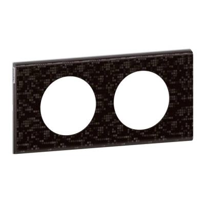  PLAQUE 2P CUIR PIXELS        ! 