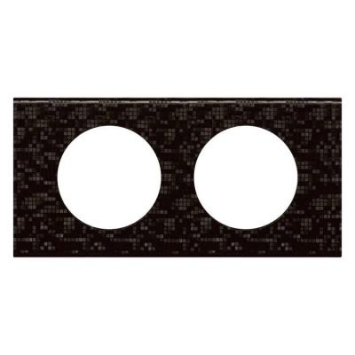  PLAQUE 2P CUIR PIXELS        ! 