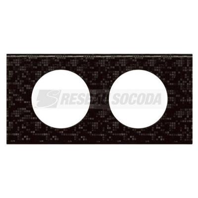  PLAQUE 2P CUIR PIXELS        ! 