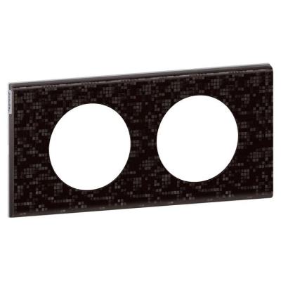  PLAQUE 2P CUIR PIXELS        ! 